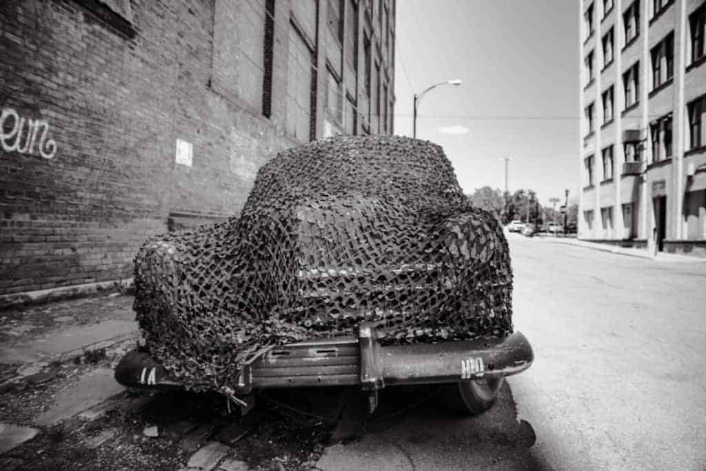 Army Surplus Store Buffalo NY TaylorHandyPhoto Car Street Military Car