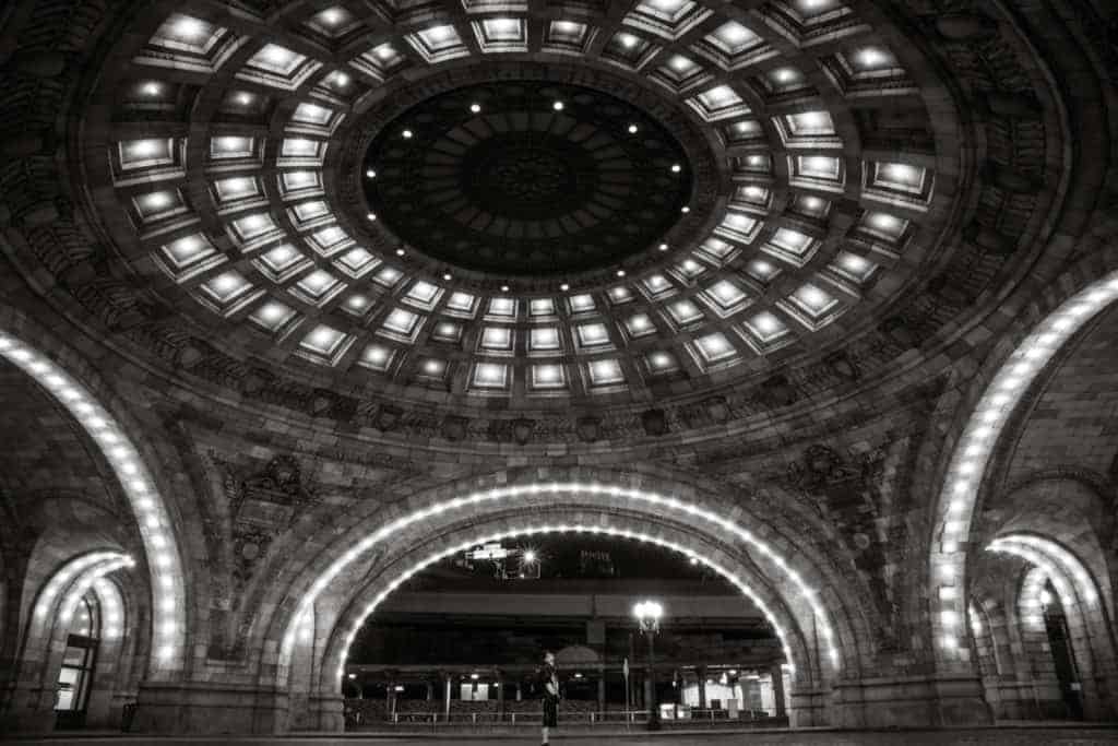 Union Station Pittsburgh Amtrak Black and White Taylor Handy Photo