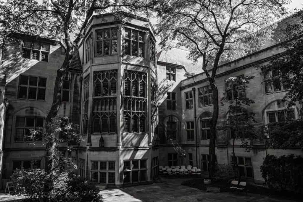 Pittsburgh Churches East Liberty Presbyterian Black and White Pentax Sigma Garden Outdoors